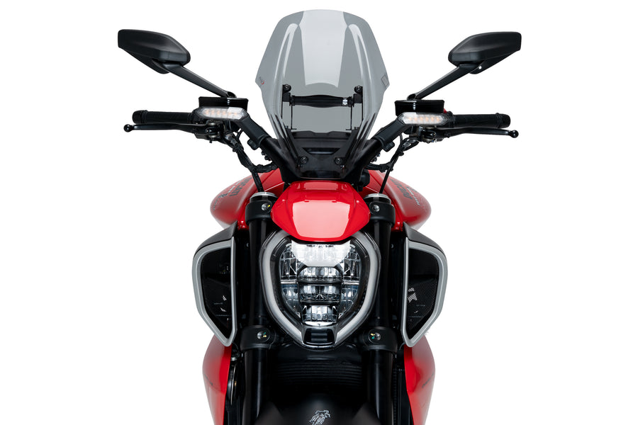 DUCATI DIAVEL V4 [2025] – Nueva Generación Ajustable – Transparente