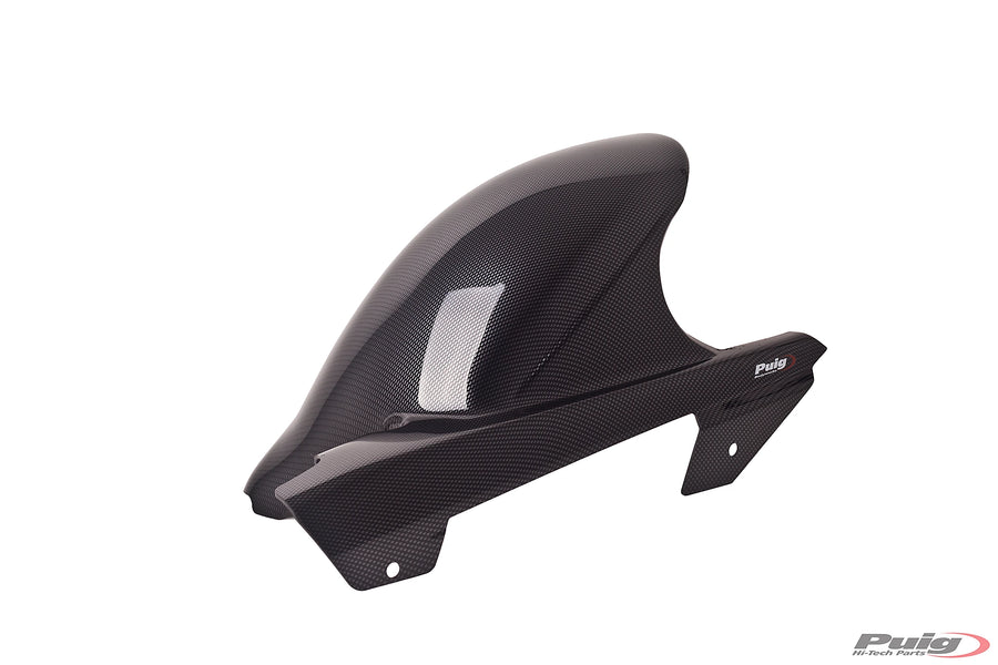 TRIUMPH BONNEVILLE T120 NEGRO [2025] - Tapa rueda trasera | Aspecto carbono | PUIG 4127C