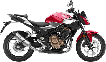 honda cb 500 hornet [LEOVINCE] – Silenciador deslizante LV One Evo de acero inoxidable - 0