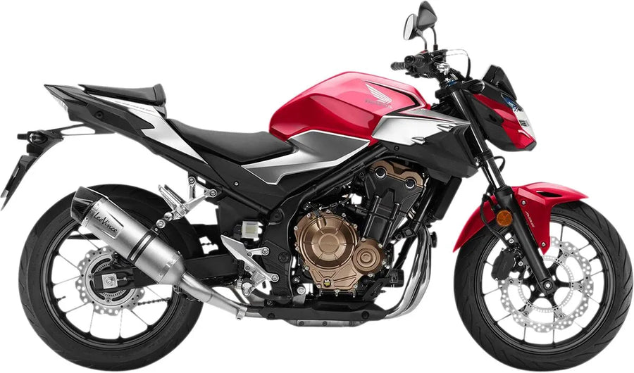 honda cb 500 hornet [LEOVINCE] – Silenciador deslizante LV One Evo de acero inoxidable