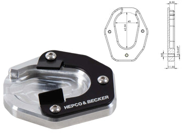 Triumph Tiger 900 [2020-2023] - Placa de soporte lateral - 0