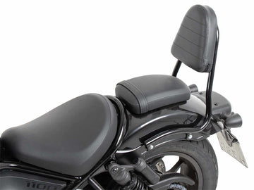 Honda CMX 1100 Rebel [2021-2024] - Versión de tubería de brillo negro Sissybar sin puente de equipaje