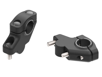 Honda XL 600 V Transalp [1987-1996] - elevadores de manillar 30/21 mm / Ø 22,2 mm / negro