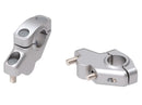 Yamaha TT 600 E [1993-1997] - Lenkererhöhung 30/21 mm / Ø 22,2 mm / silber