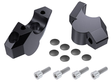 Honda ADV 350 [2022-2026] - elevadores de manillar 30/21 mm / Ø 28,6 mm / negro
