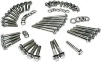 Harley-Davidson FXDBA 1690 Dyna Street Bob Limited [2013] - Kit de pernos de motor de transmisión/primaria externos de 12 puntos decorativos - Imagen 8