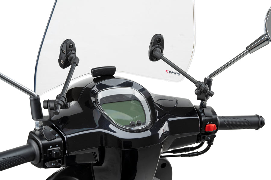 QJ LTR 125 [2025] – Luna para scooter Trafic – tintada