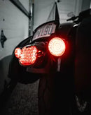Harley Davidson Flstf [DINÁMICA PERSONALIZADA] - Luz trasera LED plana
