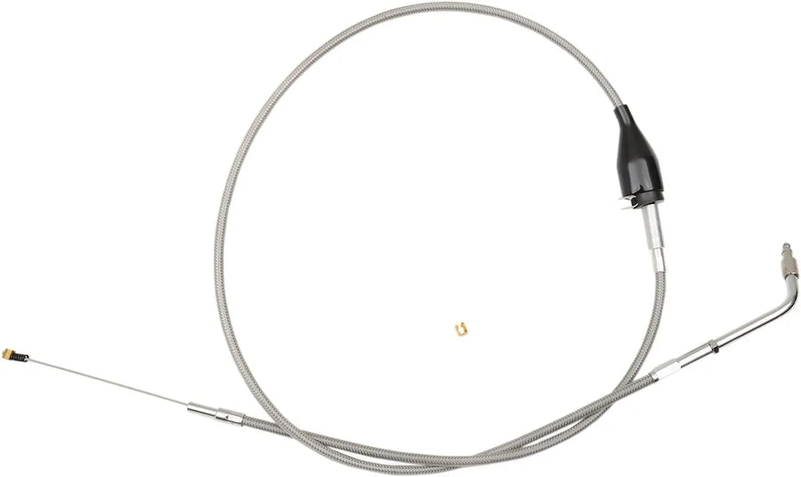 Harley-davidson Road Glide ST [LA CHOPPERS] - Cable de ralentí cubierto de acero inoxidable para manillar