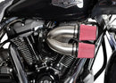 Harley-Davidson FLTRT 1868 Road Glide 3 114 [2025] - Tuned Induction Luftfilterkit – Oberfläche: Silber – Bild 7