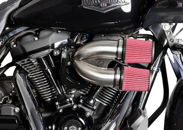 Harley-Davidson FXBB 1923 Softail Street Bob 117 [2025] - Tuned Induction Luftfilterkit – Oberfläche: Silber – Bild 2