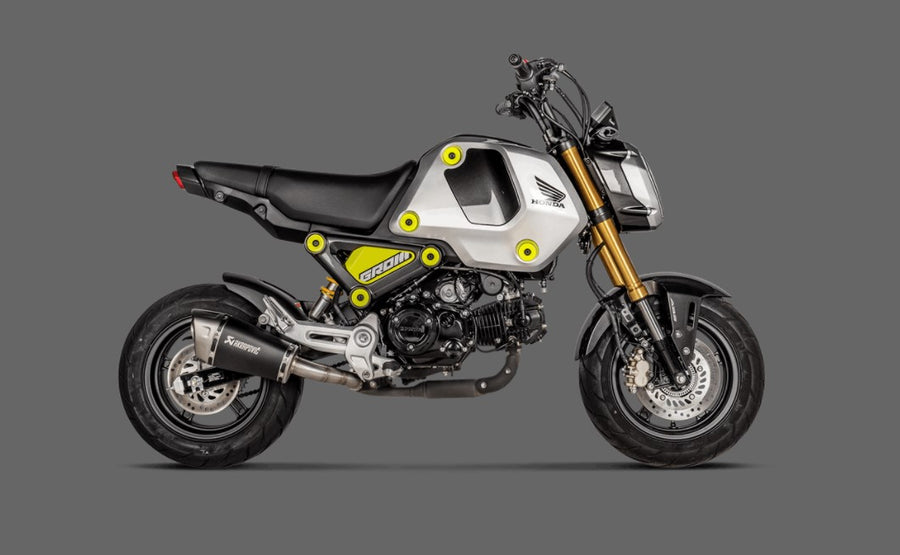 HONDA MSX 125 [2021-2025] - Sistema de escape deslizante (Titanio)