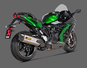 KAWASAKI NINJA H2 SX [2022-2025] - Línea Slip-On (Titanio)