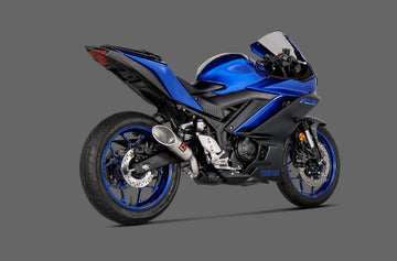 YAMAHA MT 03 [2022-2025] - Línea de escape deslizante (Titanio)