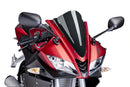 YAMAHA YZF-R 125 [2018] - Cúpula racing PUIG | Aspecto carbono | PUIG 4637C