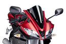 YAMAHA YZF-R 125 [2018] - Cúpula racing PUIG | Negro | PUIG 4637N