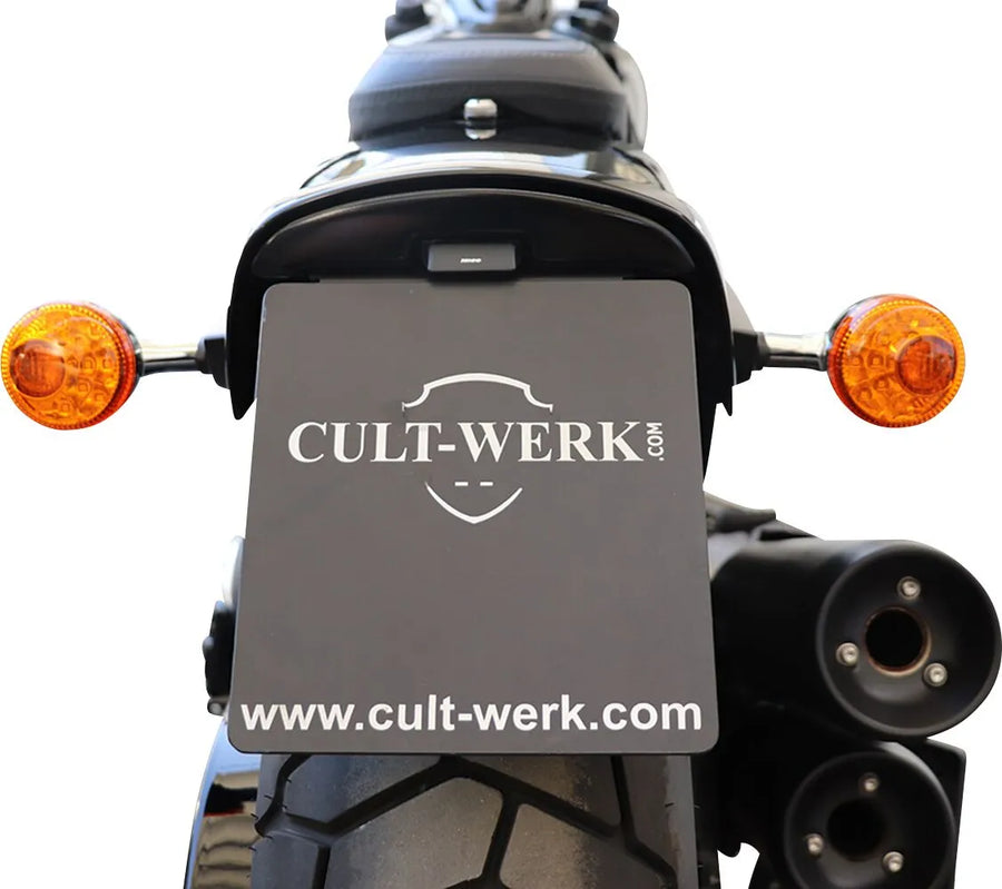 harley davidson fxfb [CULT WERK] – soporte para matrícula