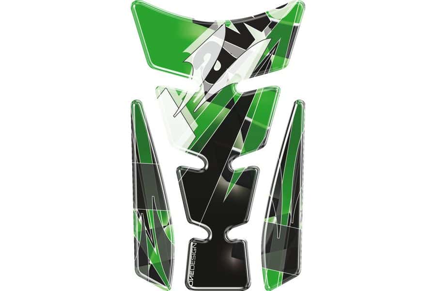KAWASAKI Z 1000 [2012] – Protector Depósito Wings – Negro