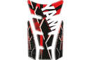 YAMAHA YZF 1000 R THUNDERACE [2002] – Protector de depósito tipo ala – plateado-8