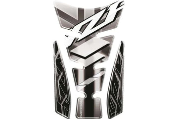 YAMAHA YZF 1000 R THUNDERACE [2002] – Protector de depósito tipo ala – plateado - 0