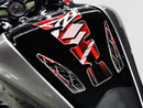 YAMAHA YZF 1000 R THUNDERACE [2002] – Protector de depósito tipo ala – plateado-24