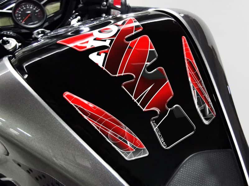 HONDA XL 600 V TRANSALP [1999] – Protector de depósito de aletas – plateado