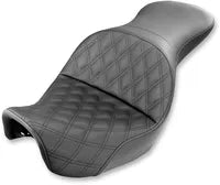 Harley Davidson Dyna [SADDLEMEN] – Asiento Explorer con acolchado de diamantes