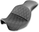 Harley Davidson Dyna [SADDLEMEN] – Asiento Explorer con acolchado de diamantes