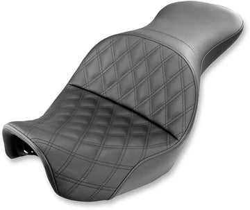 Harley Davidson Dyna [SADDLEMEN] – Asiento Explorer con acolchado de diamantes