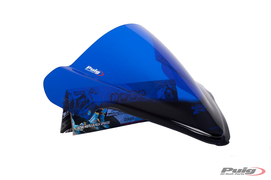 SUZUKI GSX 1300 R HAYABUSA ABS [2018] - Pantalla racing | Azul | PUIG 4826A