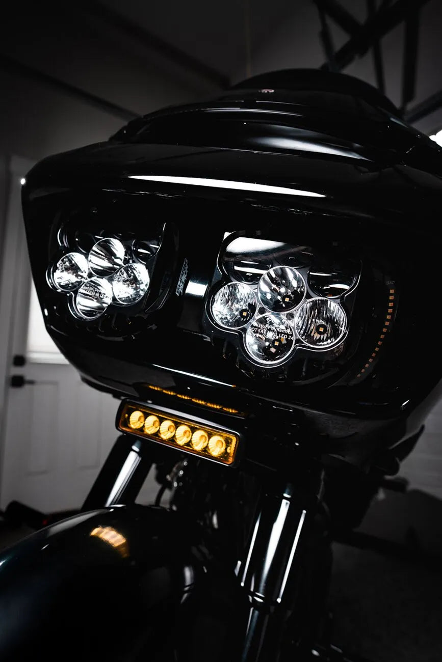 harley-davidson road glide st [DINÁMICA PERSONALIZADA] – Inserciones de ventilación Genesis® 4 Dynamic LED Road Glide®