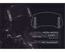 KTM 890 SMT [2025] – Disco spoiler 2.0 fijado con tornillos – Transparente-10