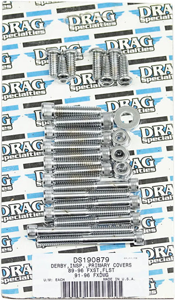 harley davidson fxsts [ESPECIALIDADES DE ARRASTRE] - Kit de pernos de cubierta primaria/Derby/inspección interior y exterior - 0