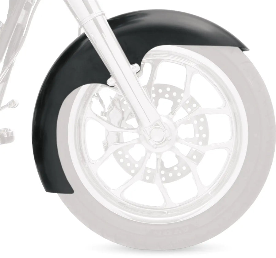 harley davidson dyna [KLOCK WERKS] - Guardabarros delantero serie Hugger con bloques de montaje para Softail/Dyna