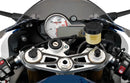 BMW S 1000 RR [ONEDESIGN] – Vista frontal de la almohadilla de protección de triple abrazadera