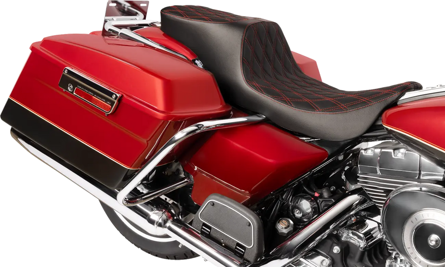 harley davidson flhr [ESPECIALIDADES DE ARRASTRE] - Asiento doble Performance Predator
