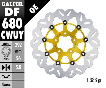 Harley-Davidson XG 500 Street [2019-2020] - Discos de freno - Superficie: Oro, Plata - Imagen 2