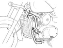Kawasaki VN 1500 Classic [1996-2002] - barra de protección de motor-2