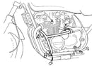 Kawasaki Zephyr 550 [1991-1999] - barra de protección del motor-1