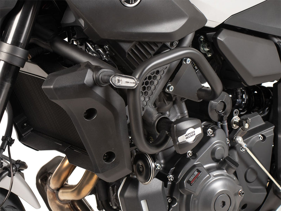 Yamaha MT -07 [2025] - Regatero de protección del motor que incluye una almohadilla de protección