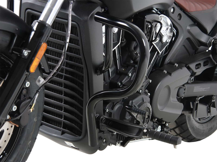 Indian Scout Bobber [2017-2024] - Vista en perspectiva del protector del motor