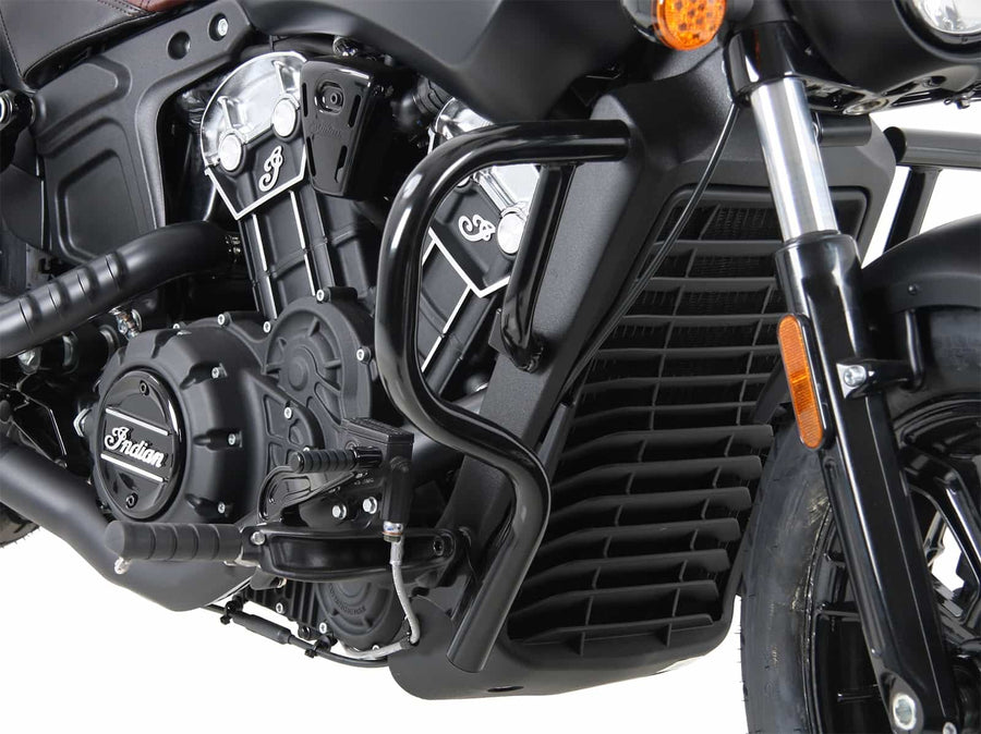 Indian Scout Bobber [2017-2024] - Vista lateral del protector del motor