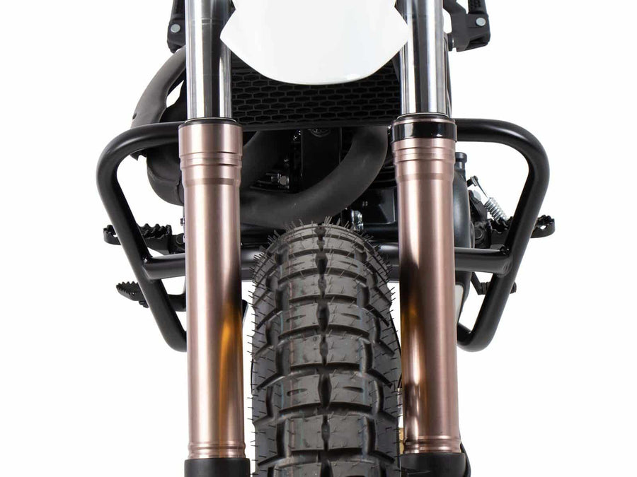 Mash X-Ride 650 Classic [2020-2025] - vista detallada de la barra de protección del motor
