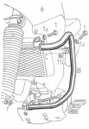 Yamaha Xtz 660 Ténéré [1991-1993] - Barra de protección del motor-2
