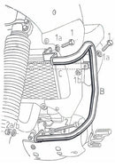 Yamaha Xtz 660 Ténéré [1991-1993] - Barra de protección del motor-1