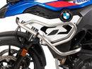 BMW F 800 GS [2024-2025] - vista en perspectiva de la barra de protección del tanque