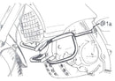 Aprilia Pegaso 650 [1996-2012] - barra de protección del motor-2