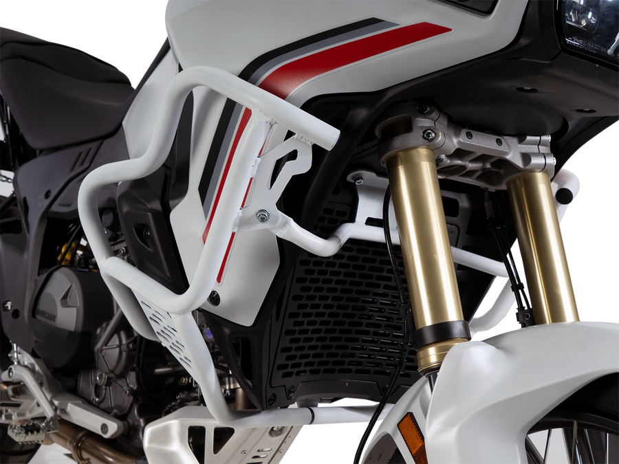 Ducati Desert X V2 [2026-] - Tankschutzbügel Solid weiß