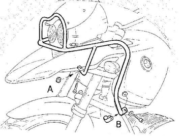 BMW R 1150 GS [2000-2004] - barra de protección de tanques