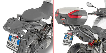 BMW F 900 R [GIVI] - Topcase Träger für MONOKEY® oder MONOLOCK® Koffer zu montieren mit der MONOKEY® Platte M5